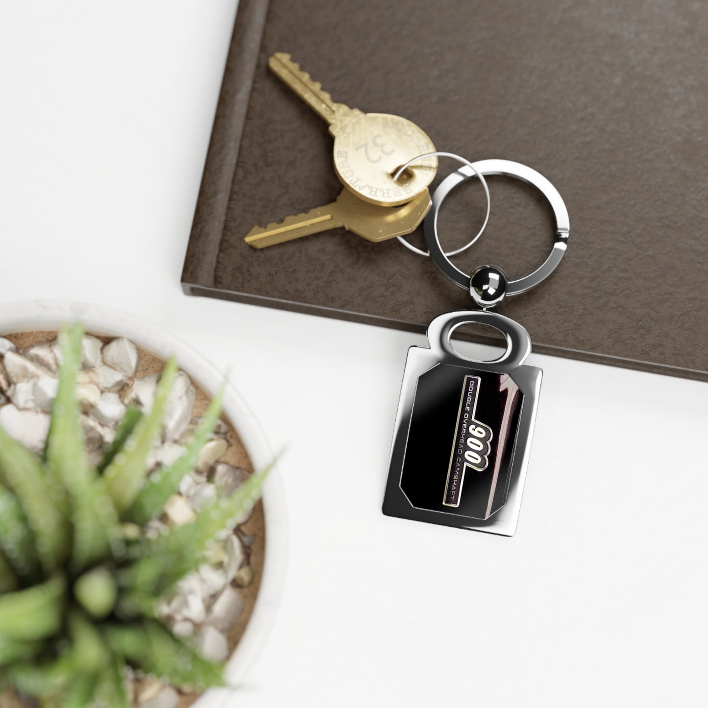 Z1 Z900 Classic Kawasaki Japanese Motorcycle Rectangle Photo Keyring , USA