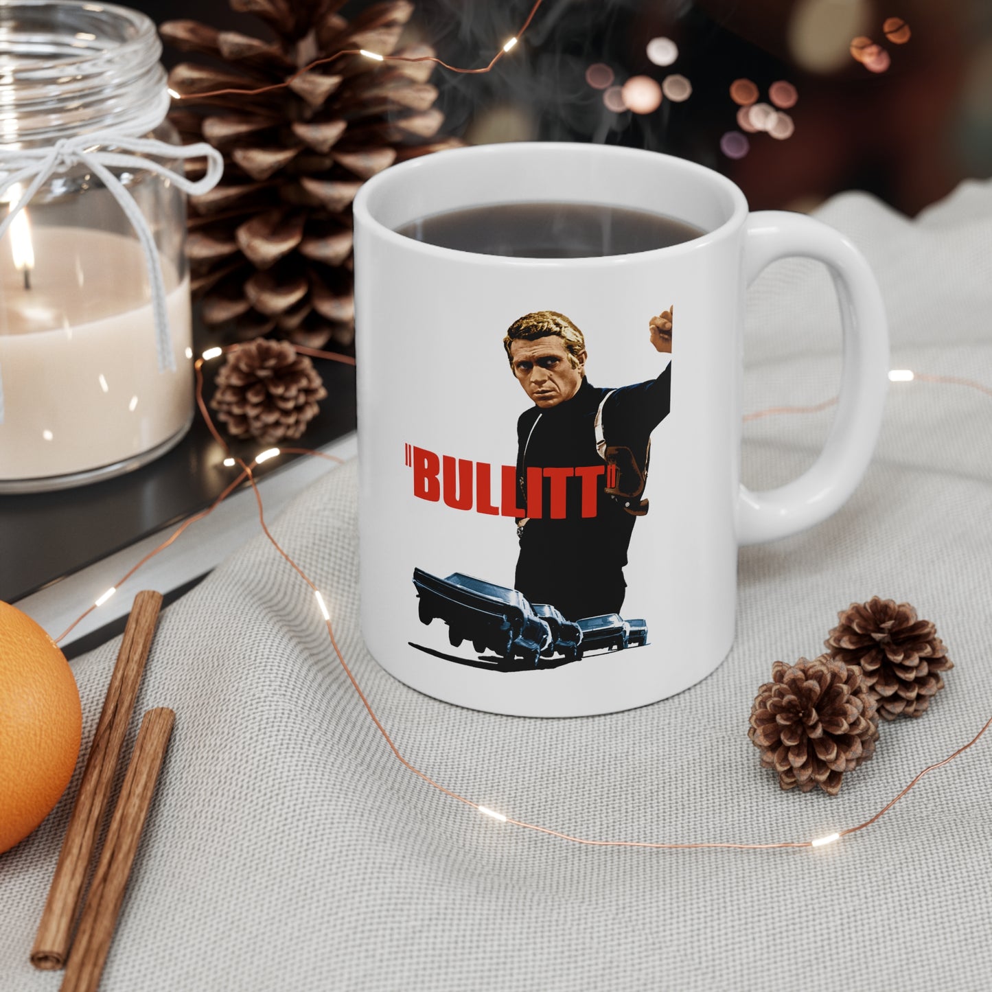 Bullitt Charger Ceramic Mug 11oz