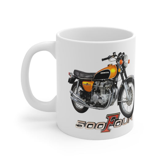 CB500 Four Classic Japanese Motorcycle Ceramic Mug 11oz