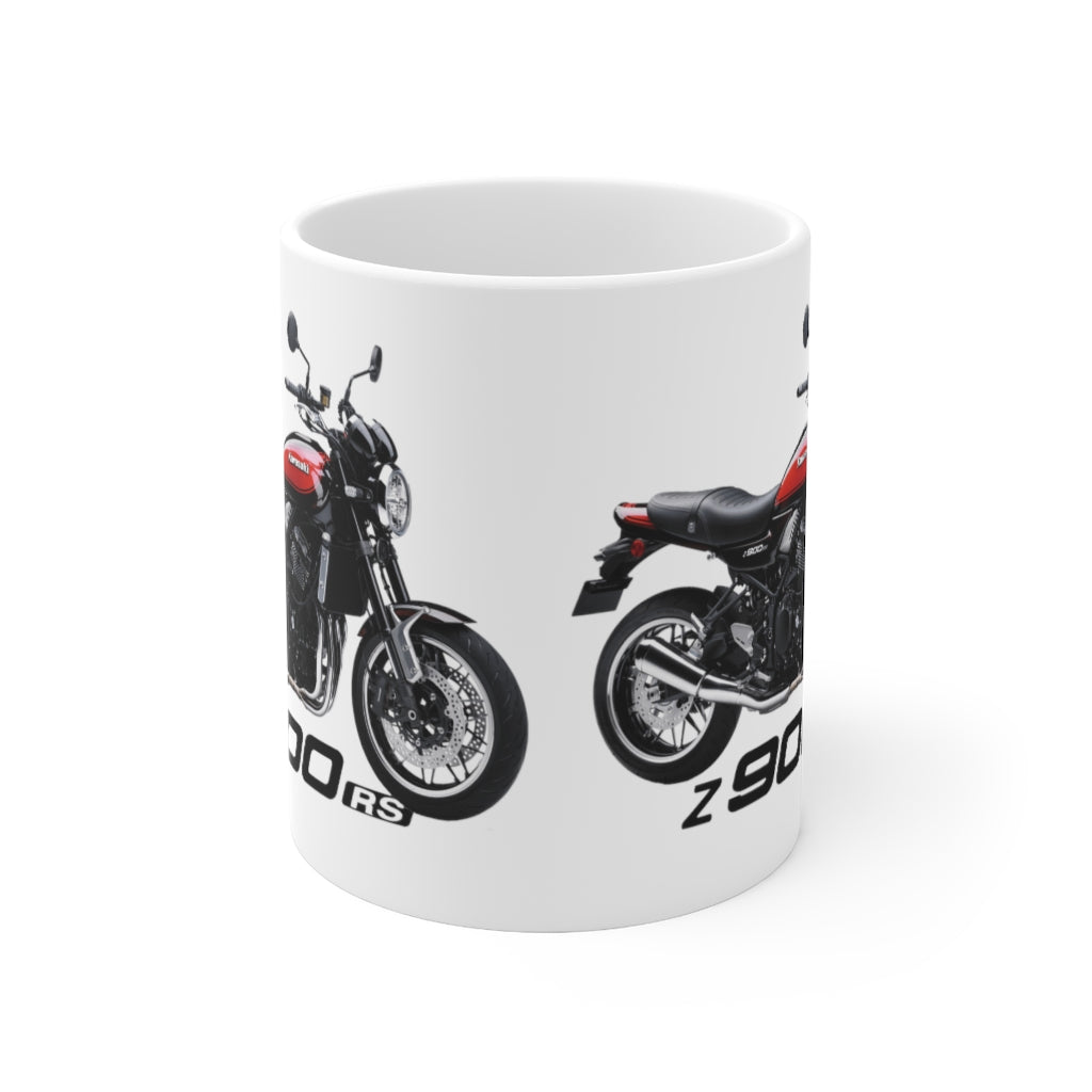 Kawasaki Z900 RS Orange Motorcycle Ceramic Mug 11oz