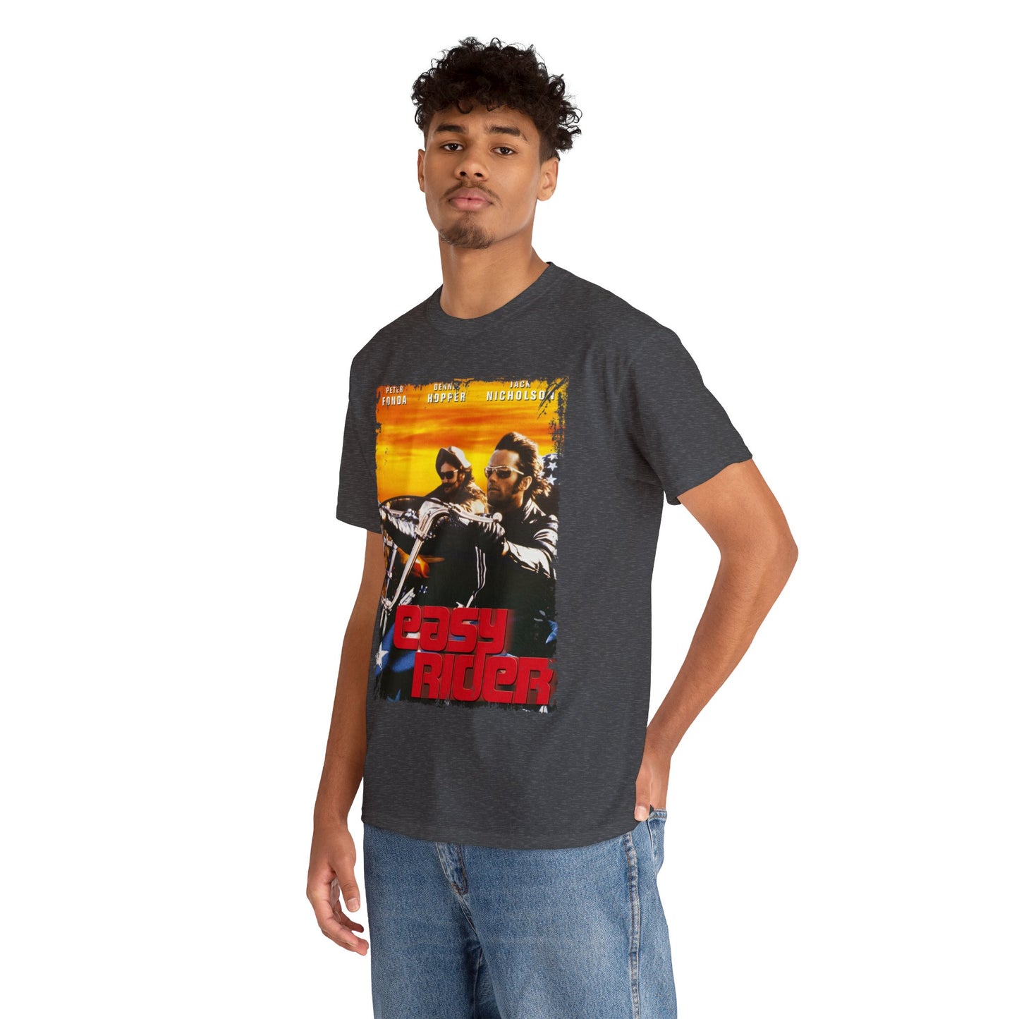 Easy Rider Classic Movie Unisex Heavy Cotton Tee