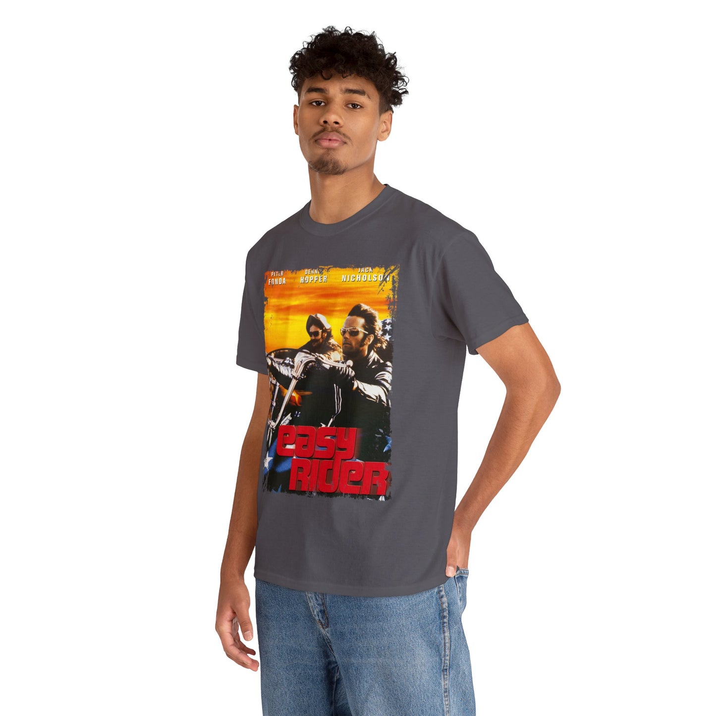 Easy Rider Classic Movie Unisex Heavy Cotton Tee