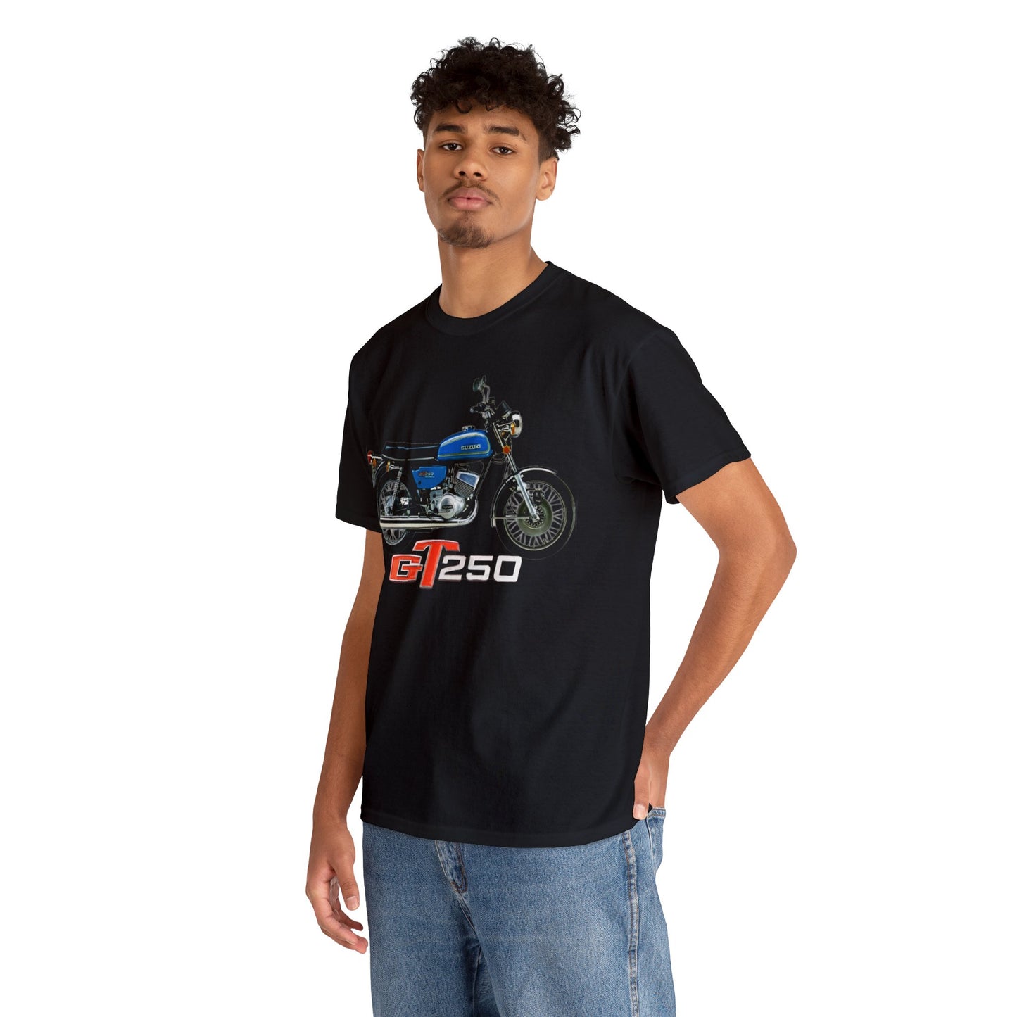 GT250 Classic Japanese Motorcycle T Shirt