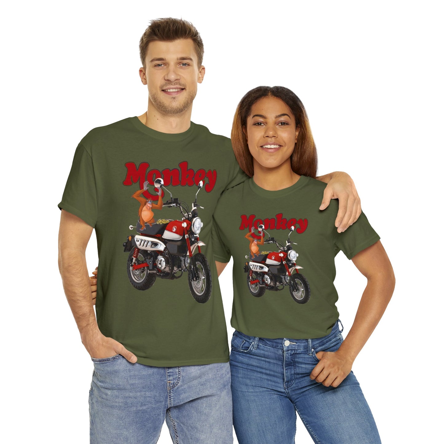 Monkeybike Mini Trail Red T Shirt