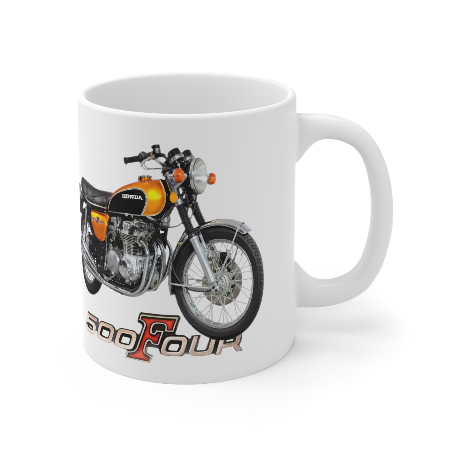 CB500 Four Classic Japanese Motorcycle Ceramic Mug 11oz