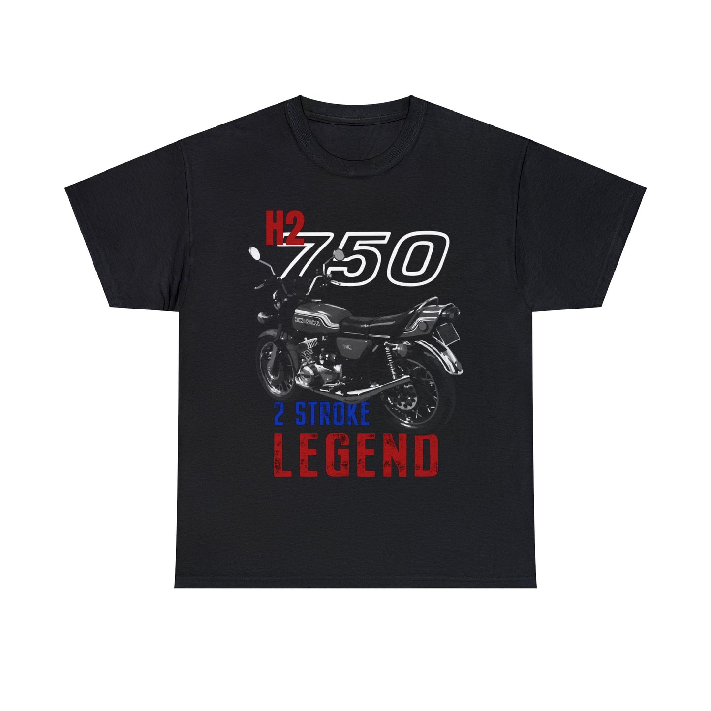 H2 750 Legend Classic Japanese Motorcycle T Shirt