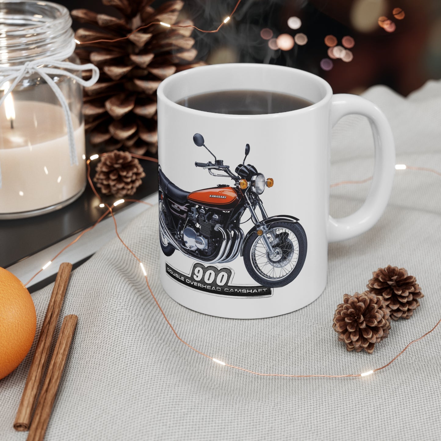 Z1 Z900 Classic Japanese Motorcycle Ceramic Mug 11oz