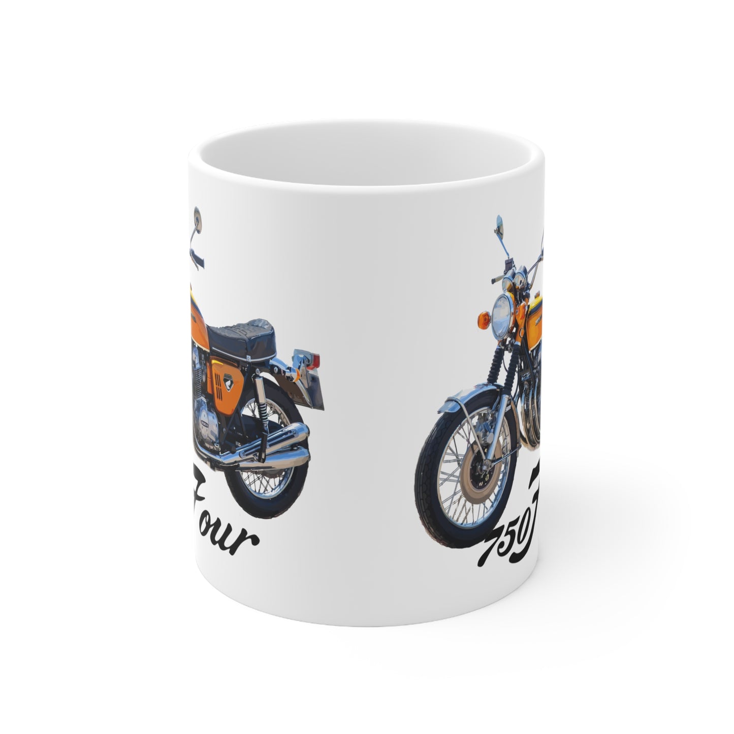 CB750 K0 Candy Gold Classic Japanese Motorcycle Coffee Mug