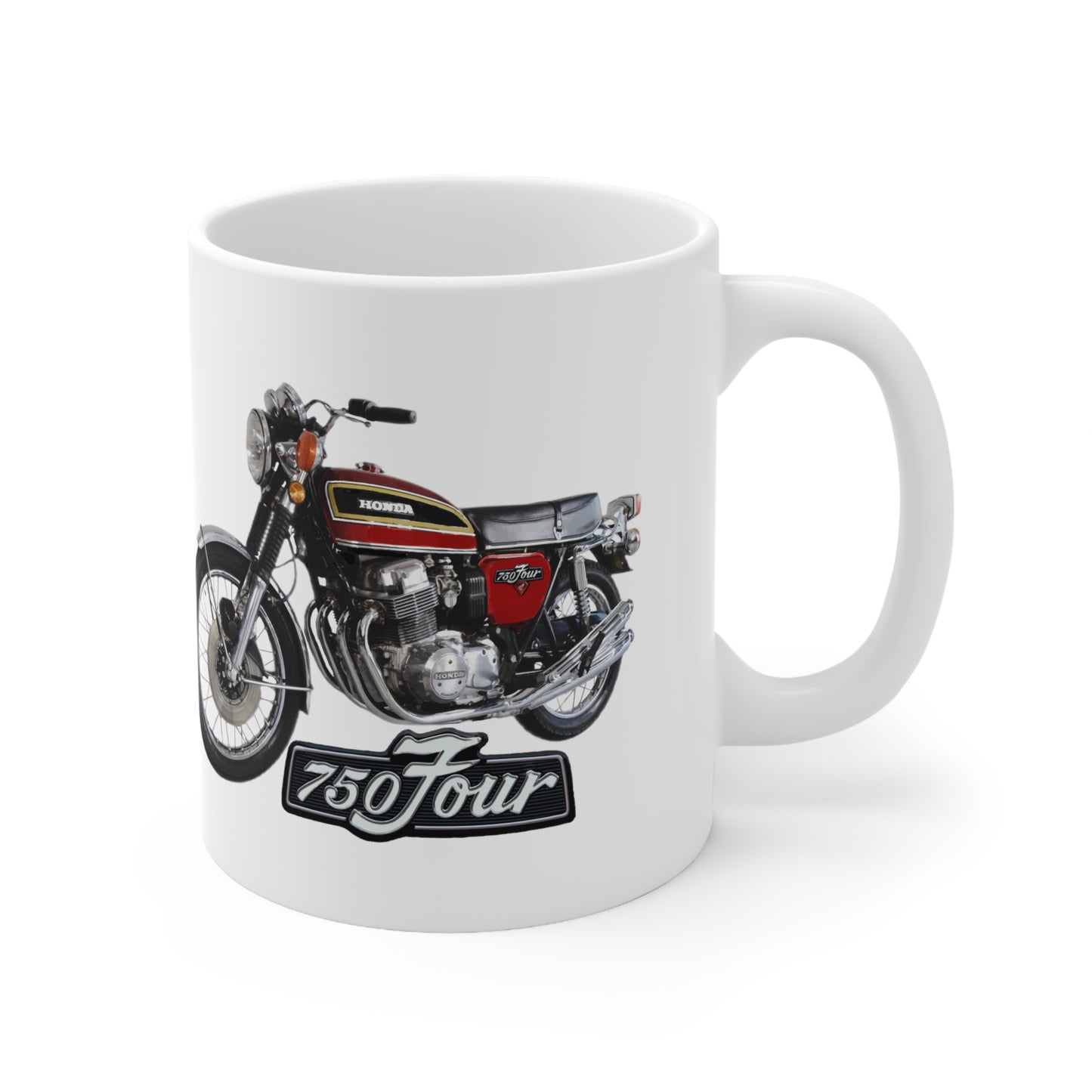 CB750 Four Classic Japanese Motorcycle Ceramic Mug 11oz