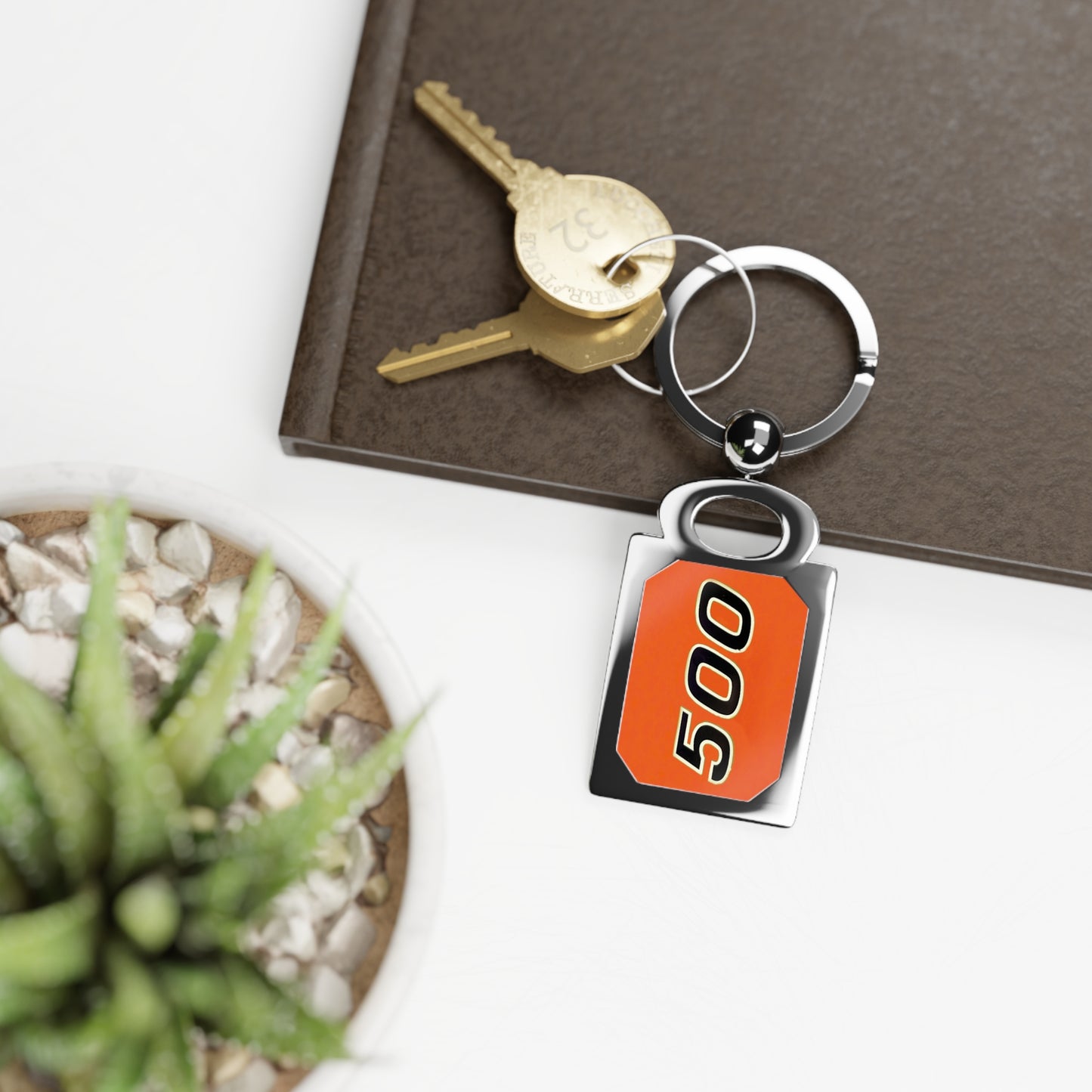 H1 500cc Classic Kawasaki Japanese Motorcycle Rectangle Photo Keyring