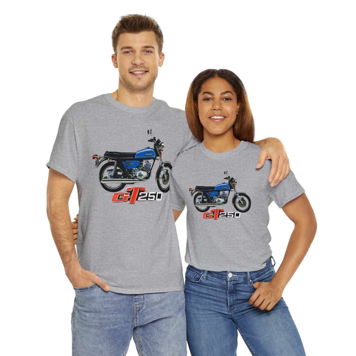 GT250 Classic Japanese Motorcycle T Shirt