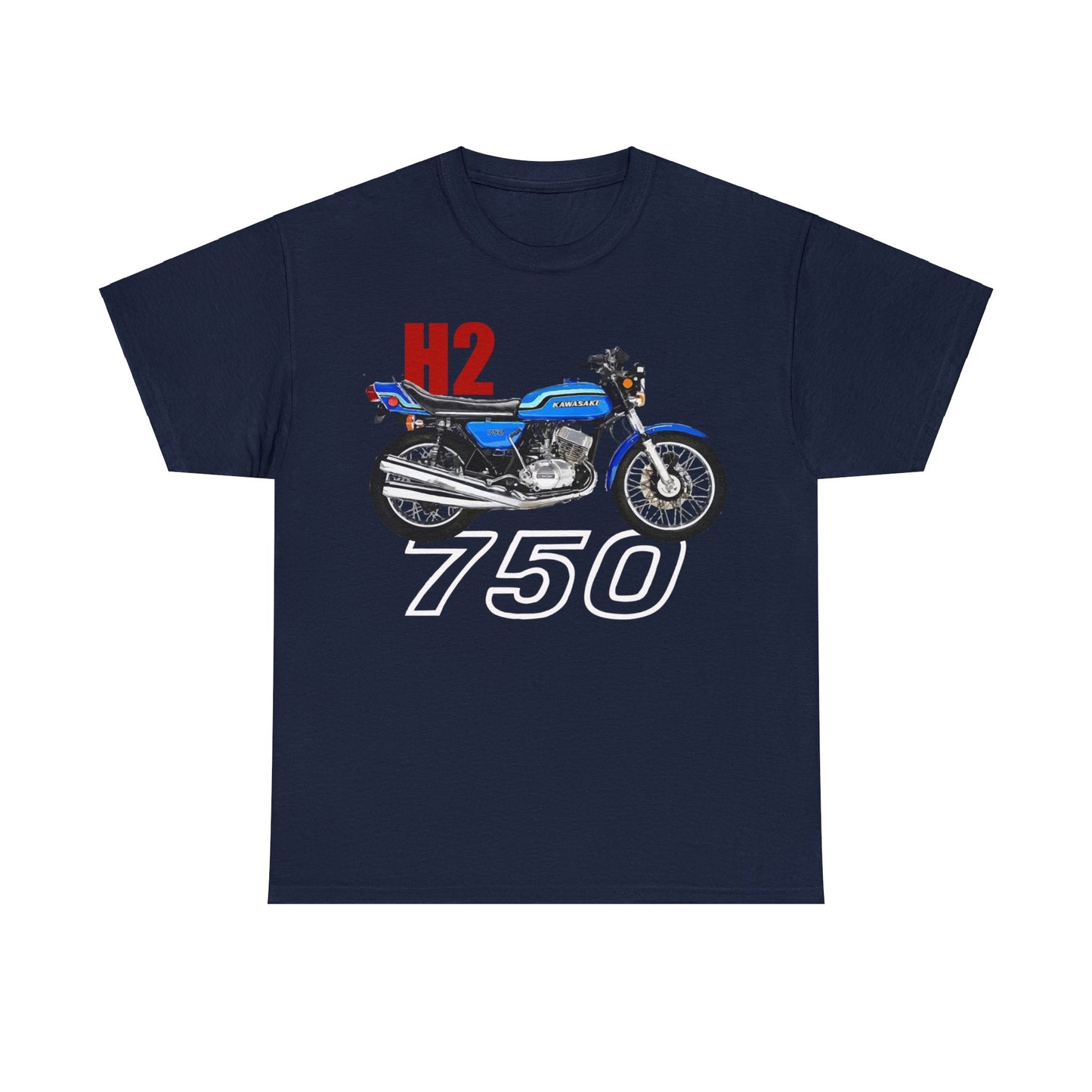 H2 Classic Japanese Motorcycle T Shirt