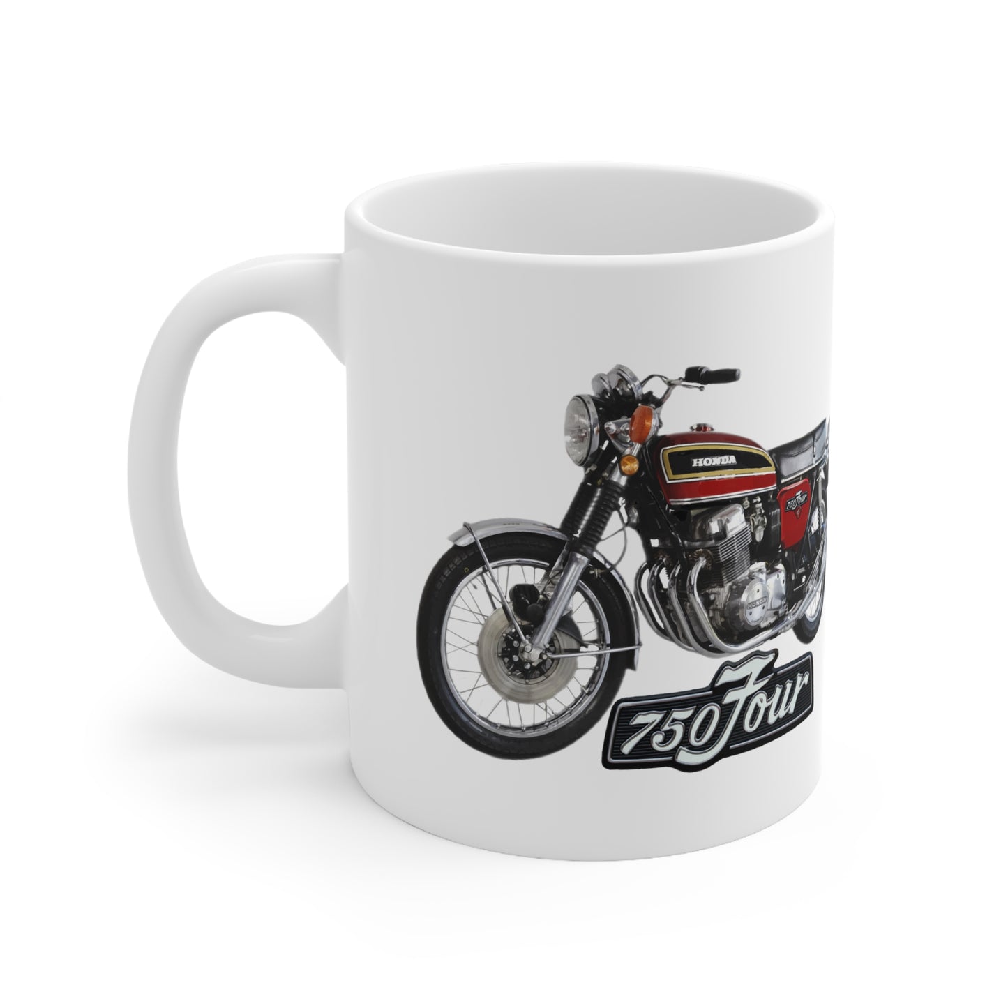 CB750 Four Classic Japanese Motorcycle Ceramic Mug 11oz