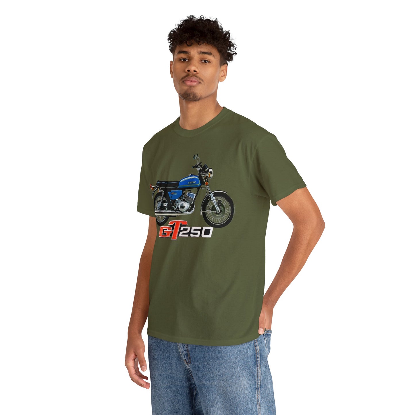 GT250 Classic Japanese Motorcycle T Shirt