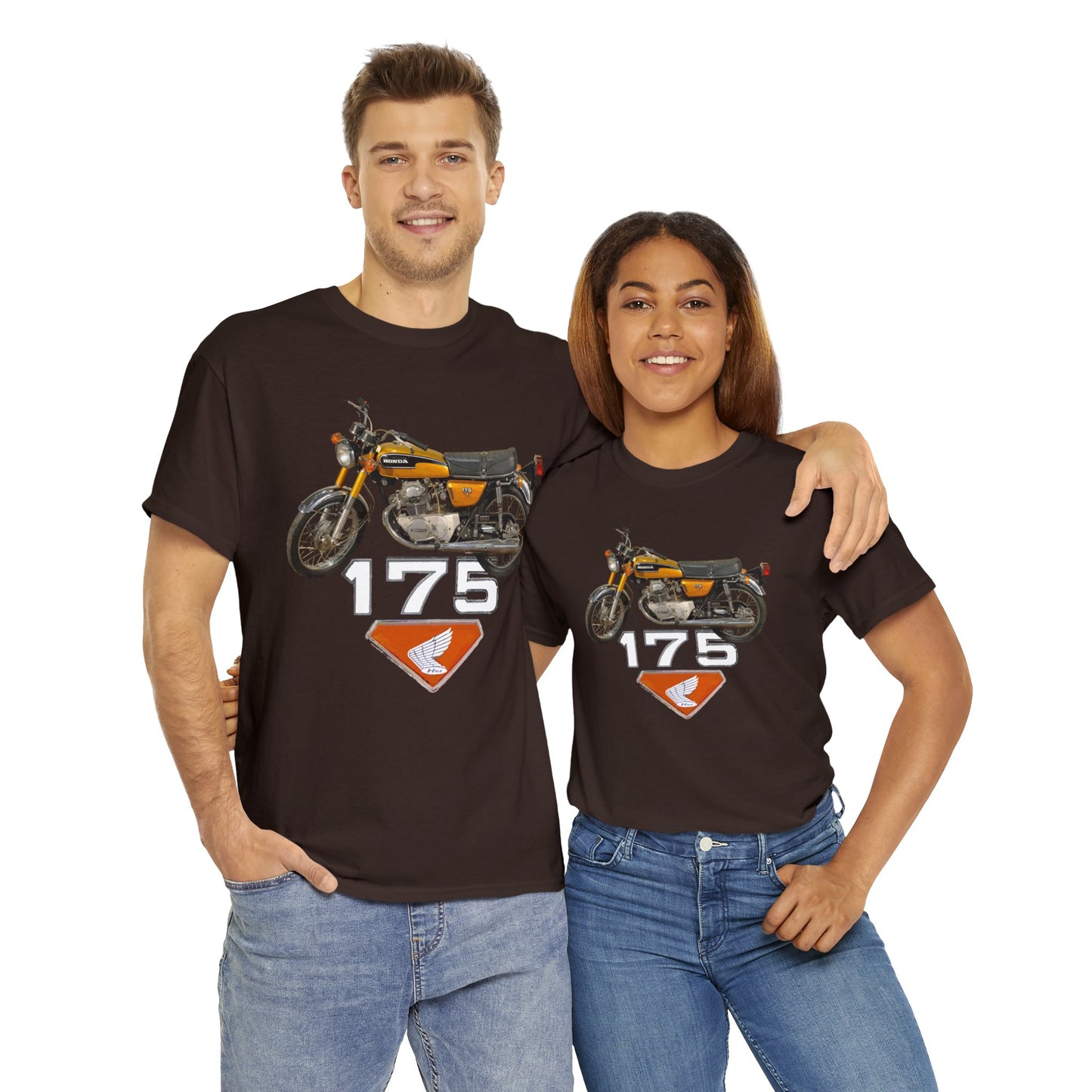 CB175 Classic Japanese Motorcycle T Shirt