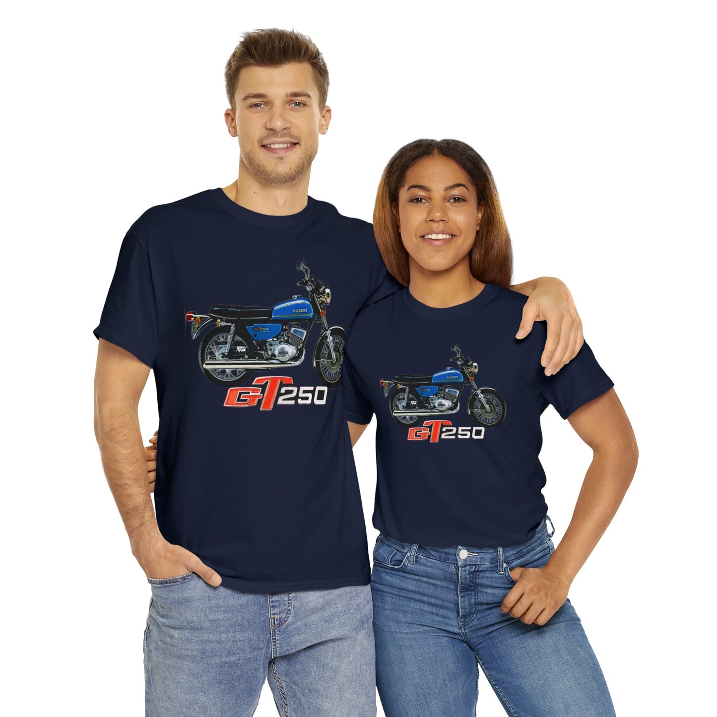 GT250 Classic Japanese Motorcycle T Shirt