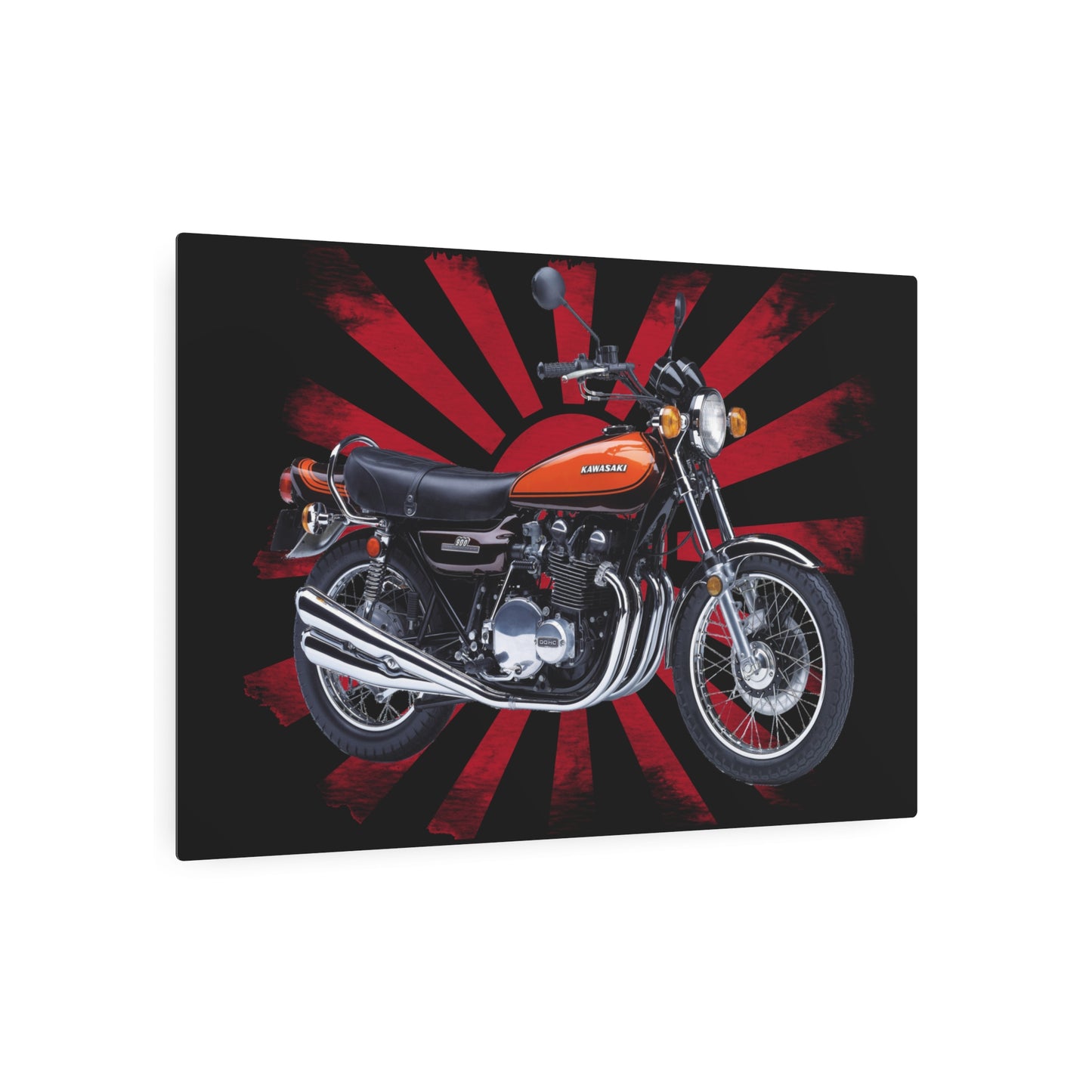 Kawasaki Z1 Z900 Metal Art Sign , USA Customers only