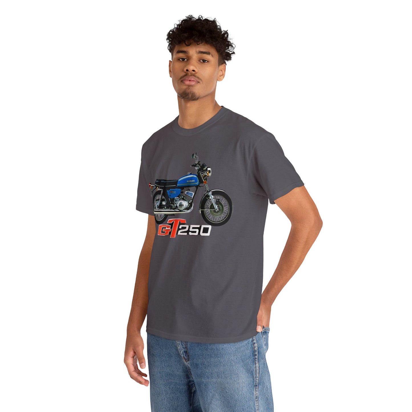 GT250 Classic Japanese Motorcycle T Shirt