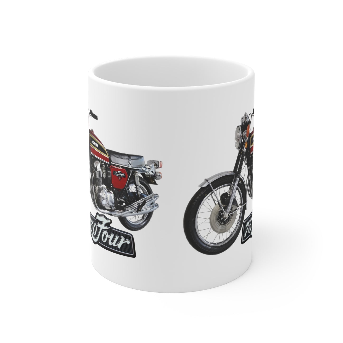 CB750 Four Classic Japanese Motorcycle Ceramic Mug 11oz