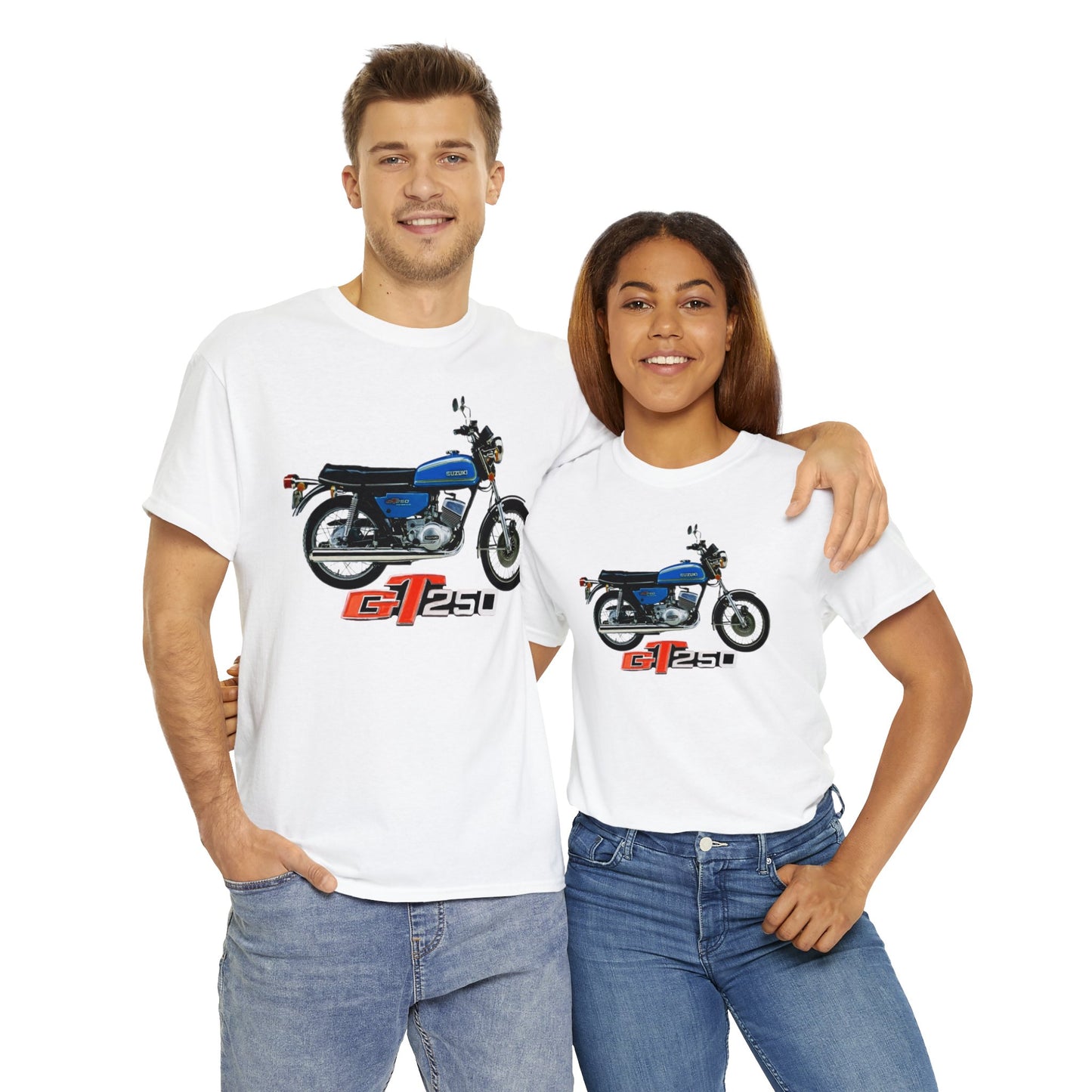 GT250 Classic Japanese Motorcycle T Shirt