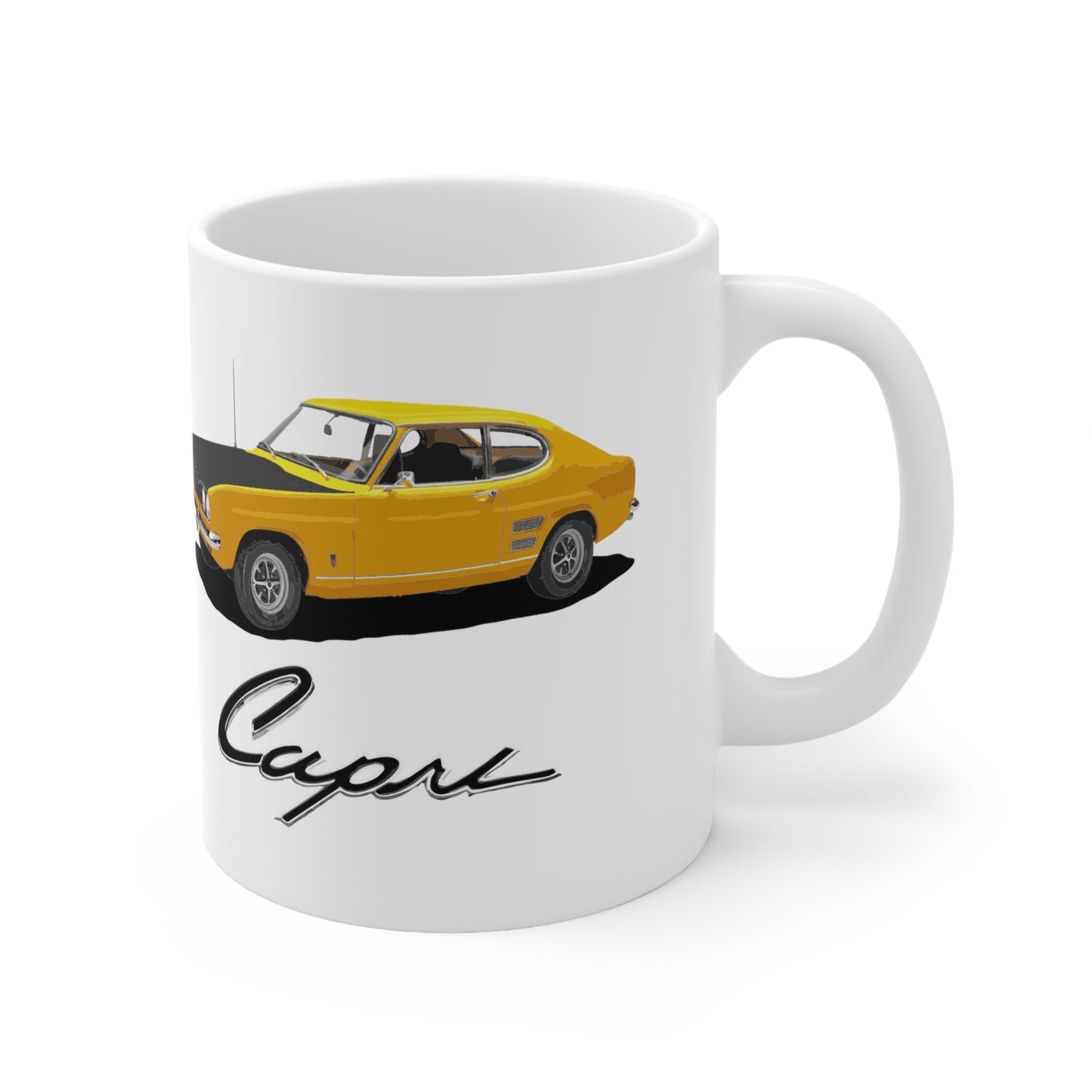 Capri Classic Car Ceramic Mug 11oz