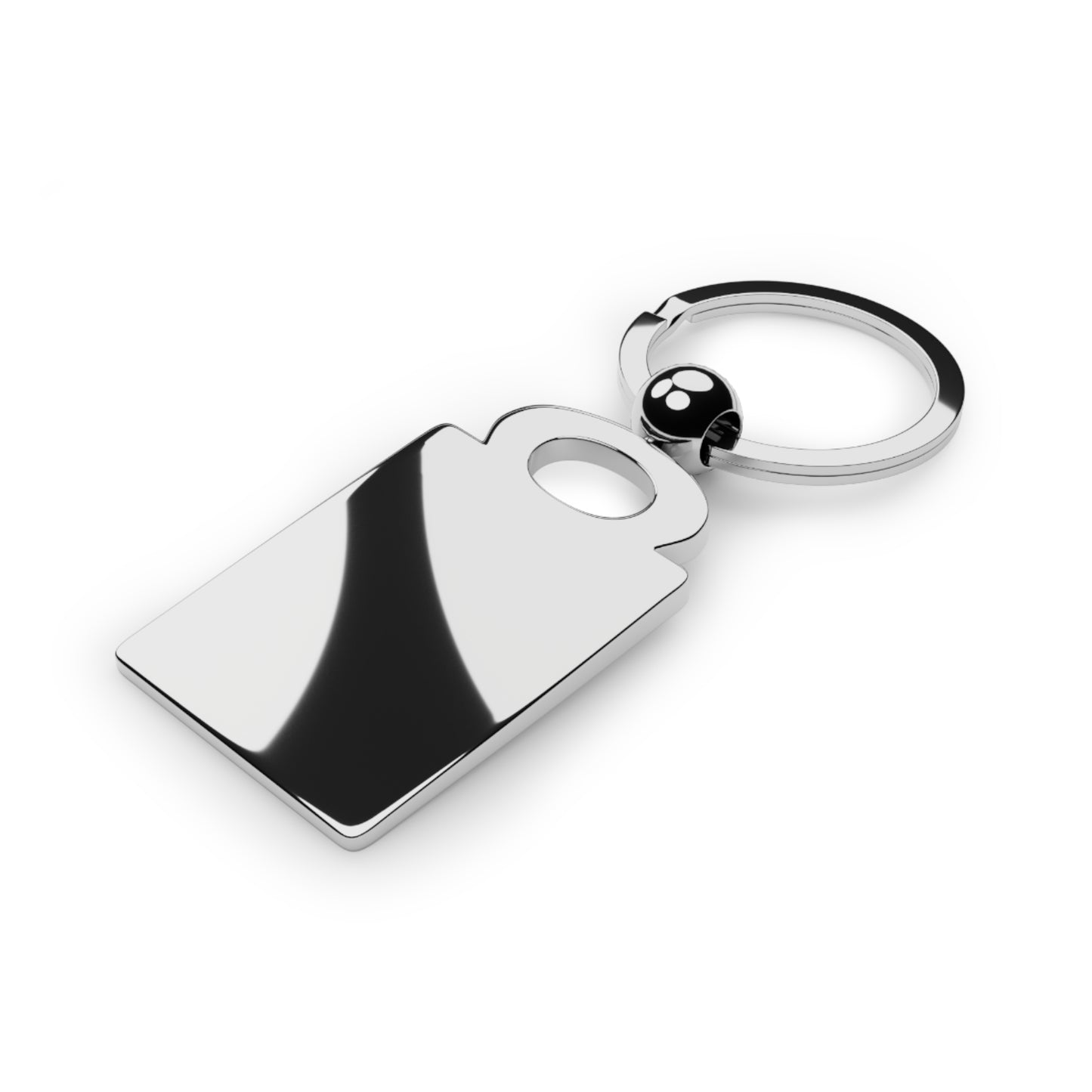 Kawasaki KZ1300 Classic Japanese Motorcycle Rectangle Photo Keychain Keyring , Made in USA