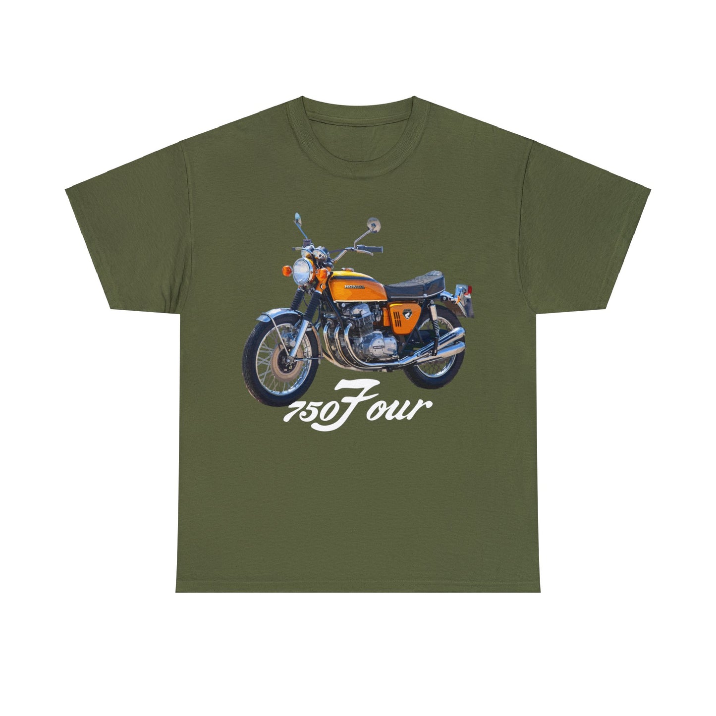 CB750 K0 Candy Gold Classic Japanese Motorcycle T Shirt