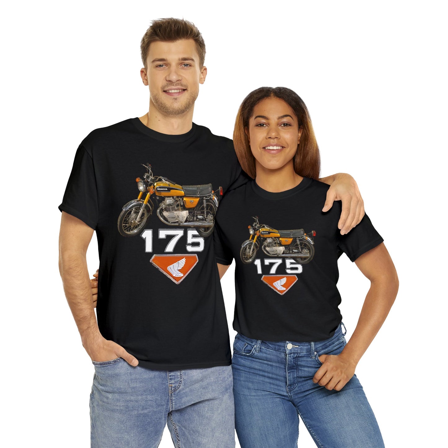 CB175 Classic Japanese Motorcycle T Shirt