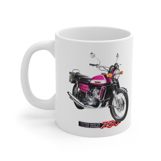 GT750 Classic Japanese Motorcycle Ceramic Mug 11oz