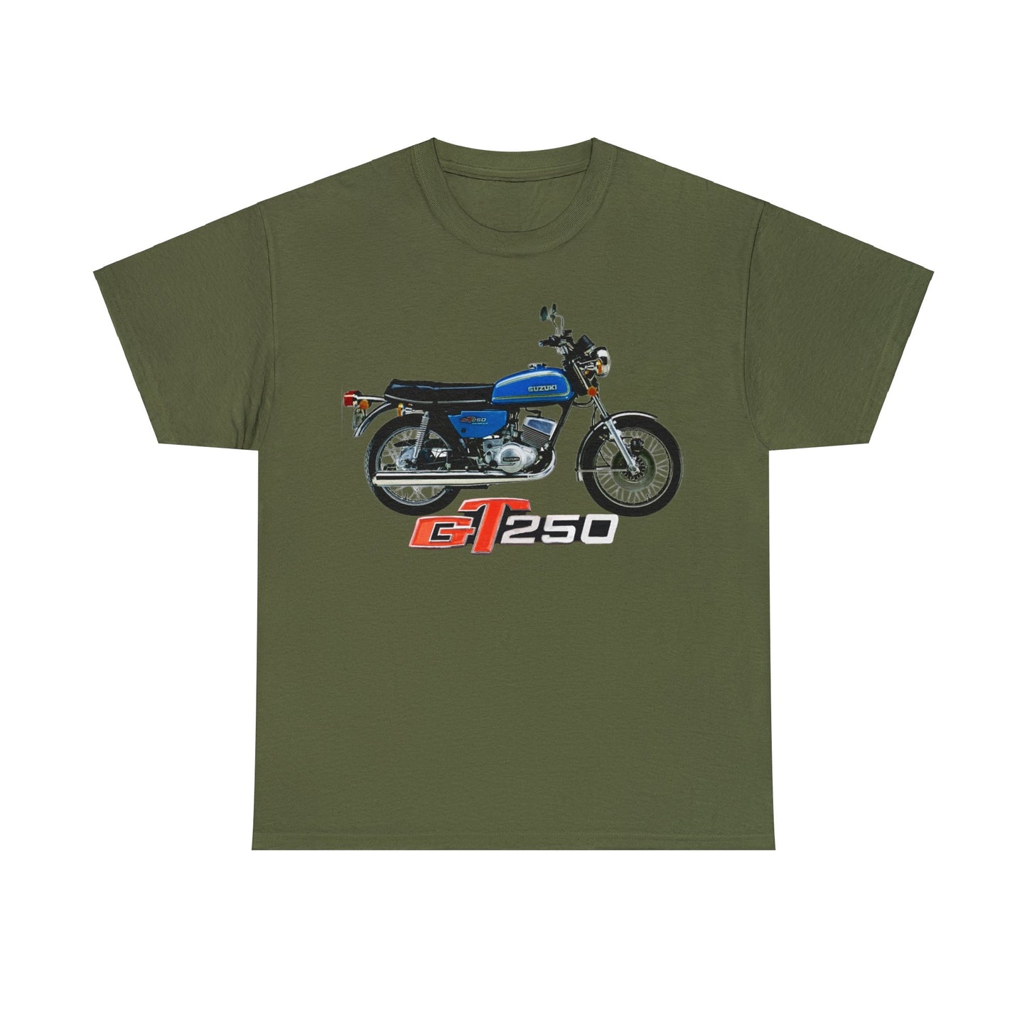 GT250 Classic Japanese Motorcycle T Shirt