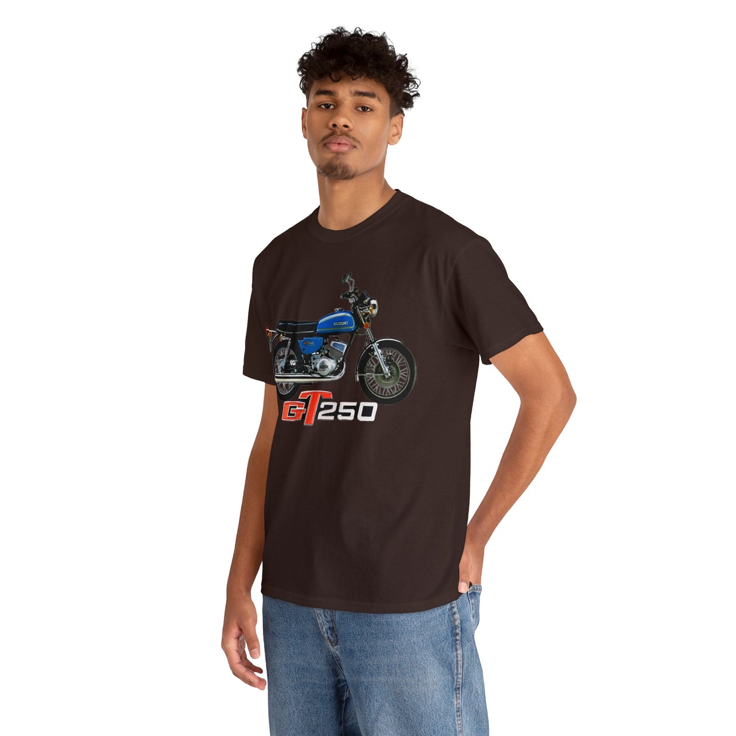 GT250 Classic Japanese Motorcycle T Shirt