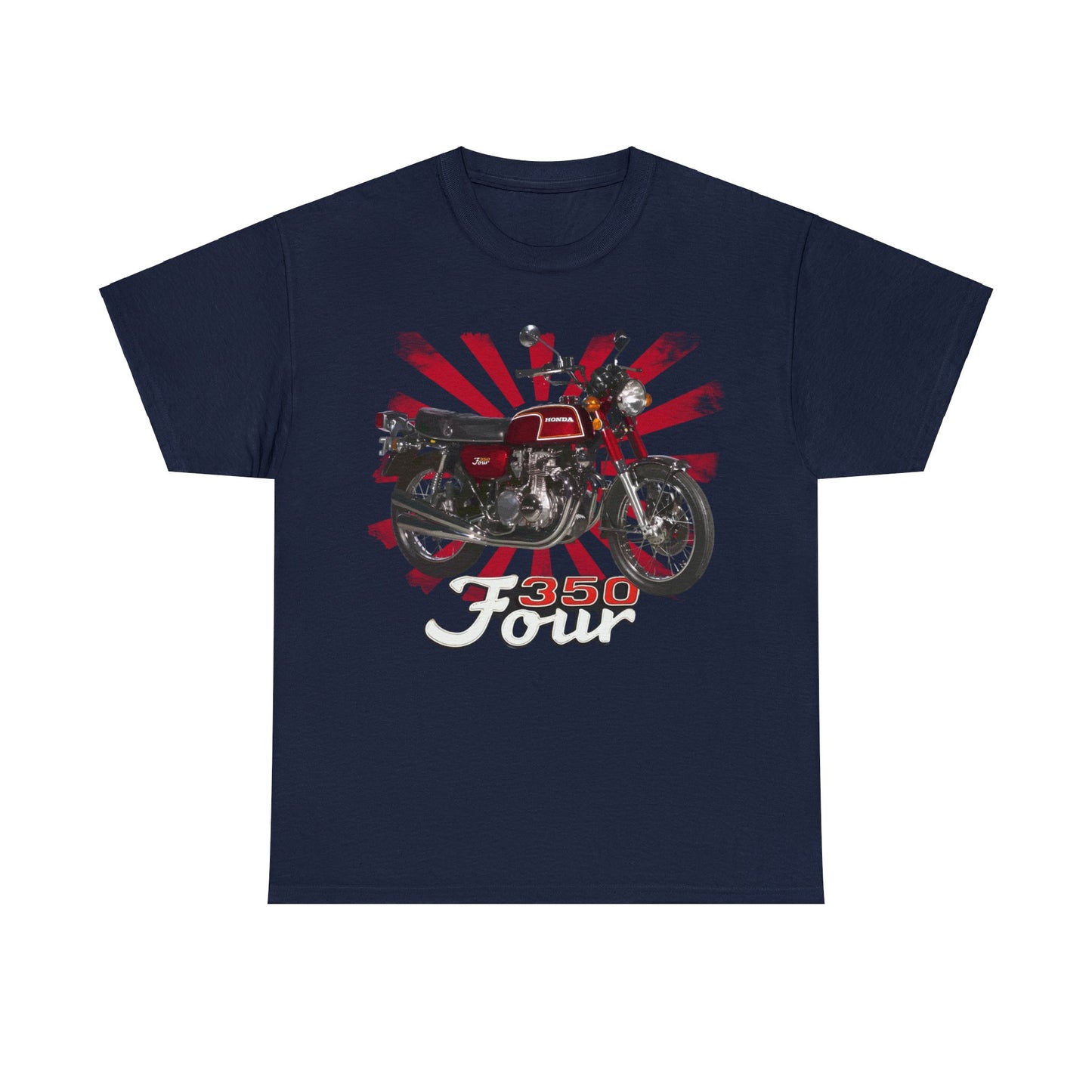 CB350 Four Classic Japanese Motorcycle T Shirt