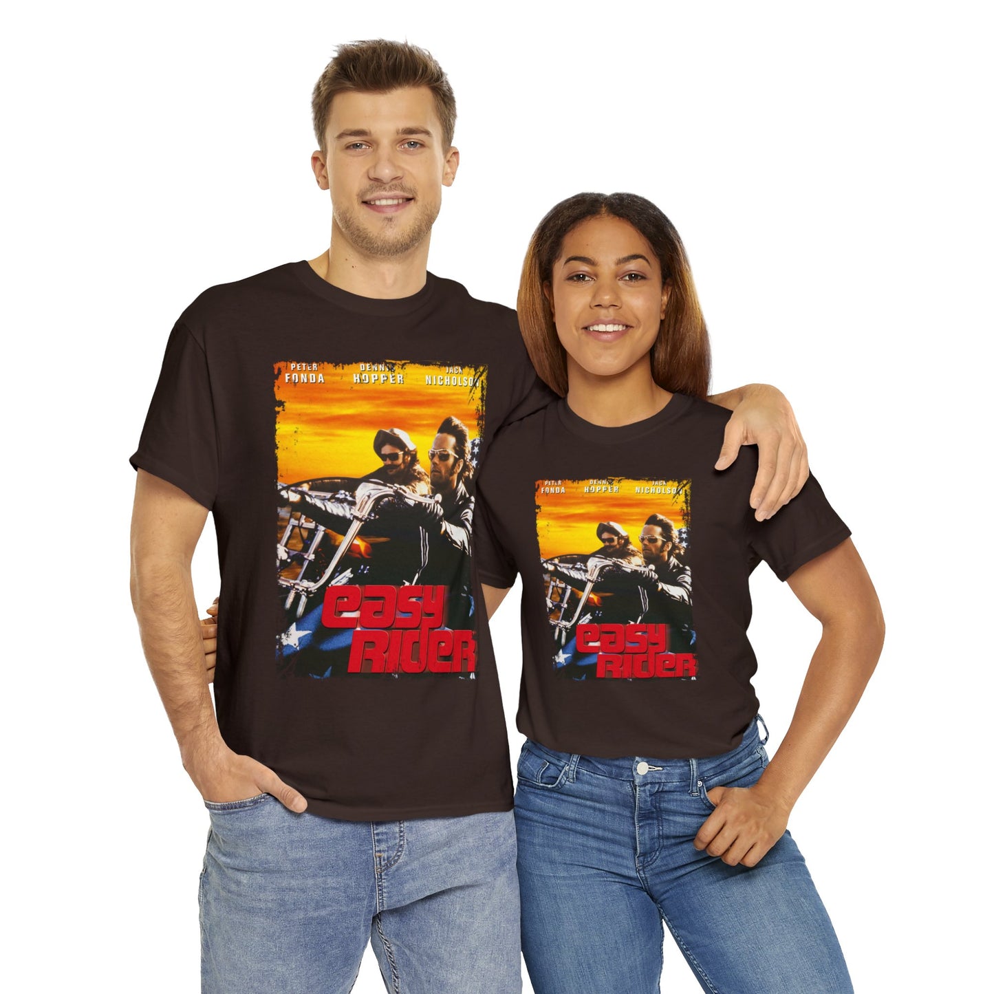 Easy Rider Classic Movie Unisex Heavy Cotton Tee