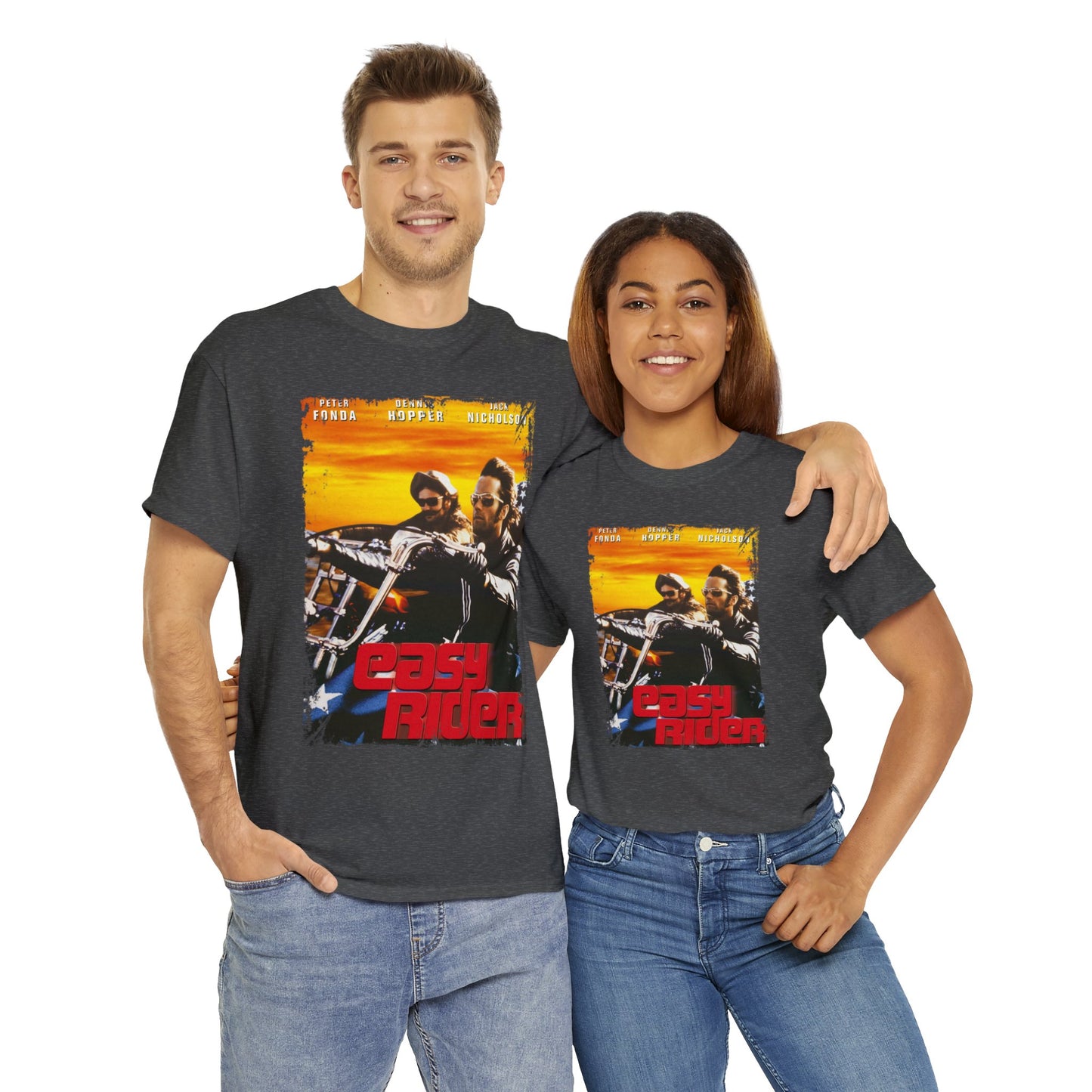 Easy Rider Classic Movie Unisex Heavy Cotton Tee