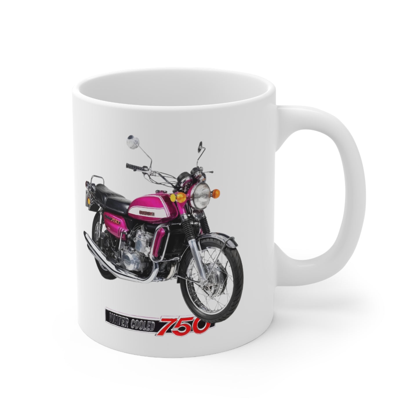 GT750 Classic Japanese Motorcycle Ceramic Mug 11oz