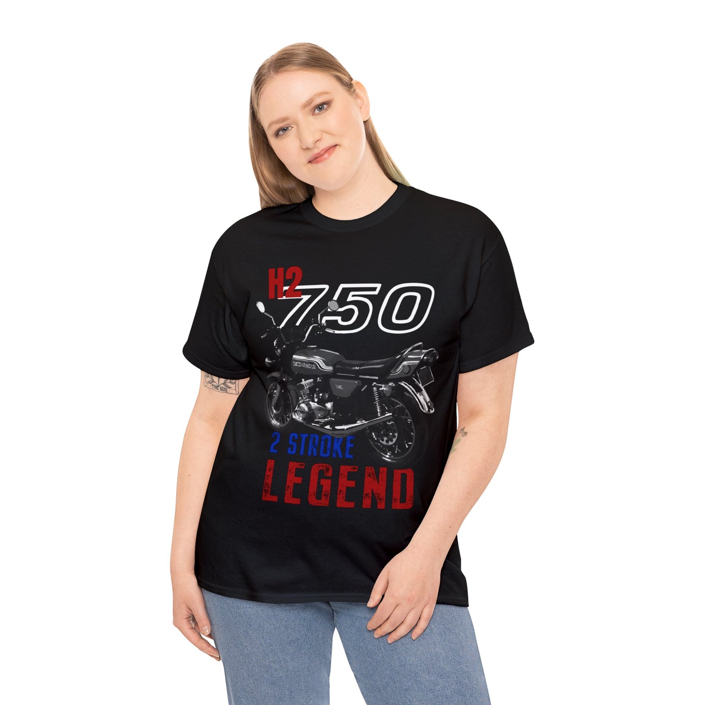 H2 750 Legend Classic Japanese Motorcycle T Shirt