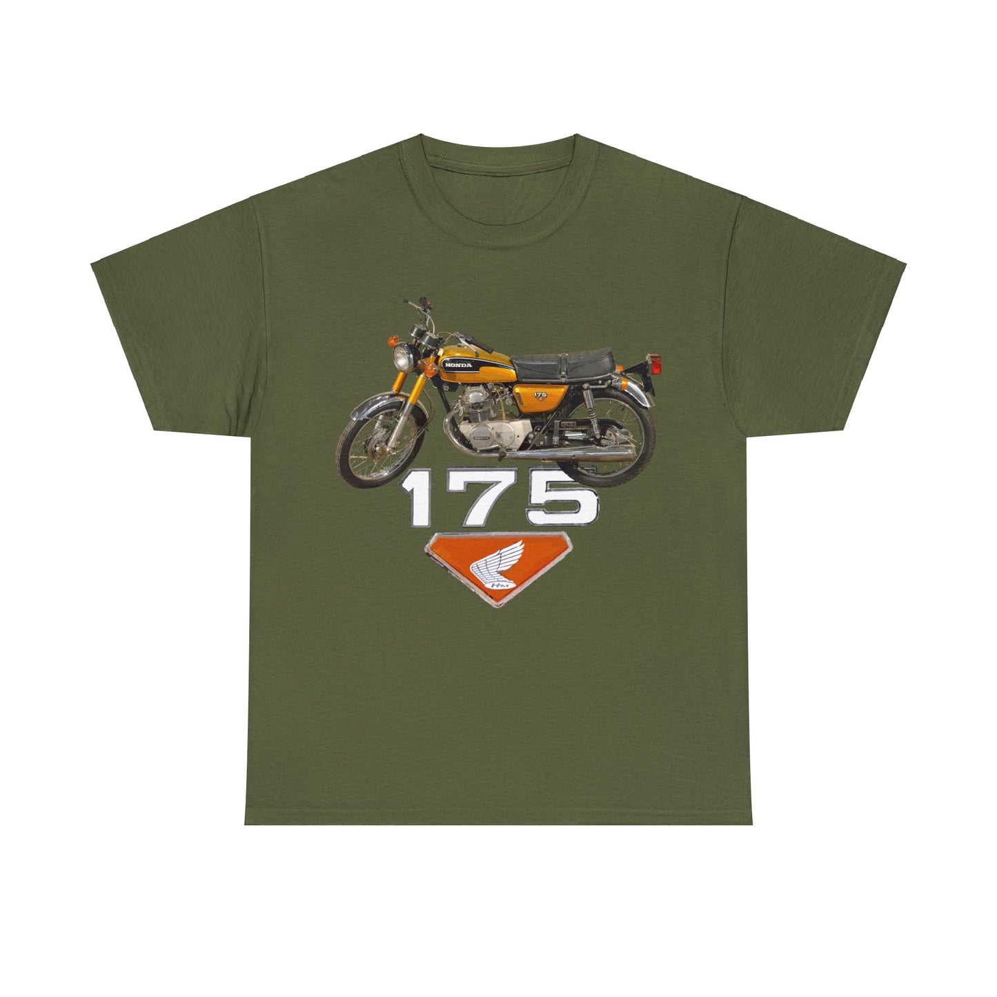 CB175 Classic Japanese Motorcycle T Shirt