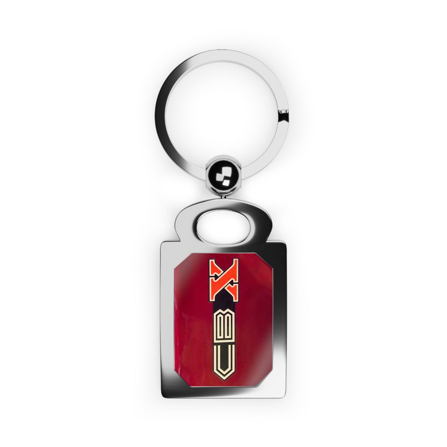 Honda CBX 1000 Classic Japanese Motorcycle Rectangle Photo Keychain, Made in USA