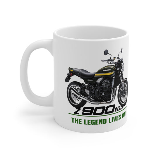 Z900 RS Green Legend Lives On Ceramic Mug 11oz