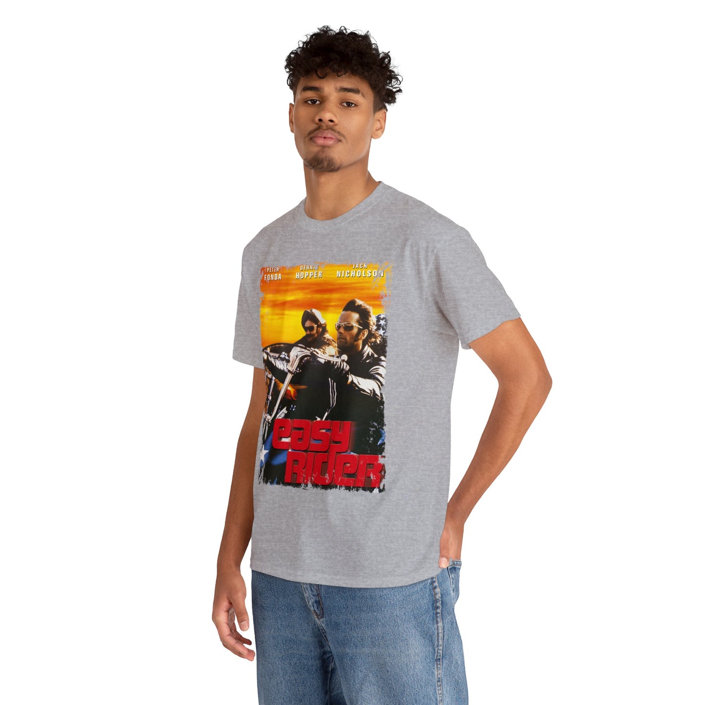 Easy Rider Classic Movie Unisex Heavy Cotton Tee