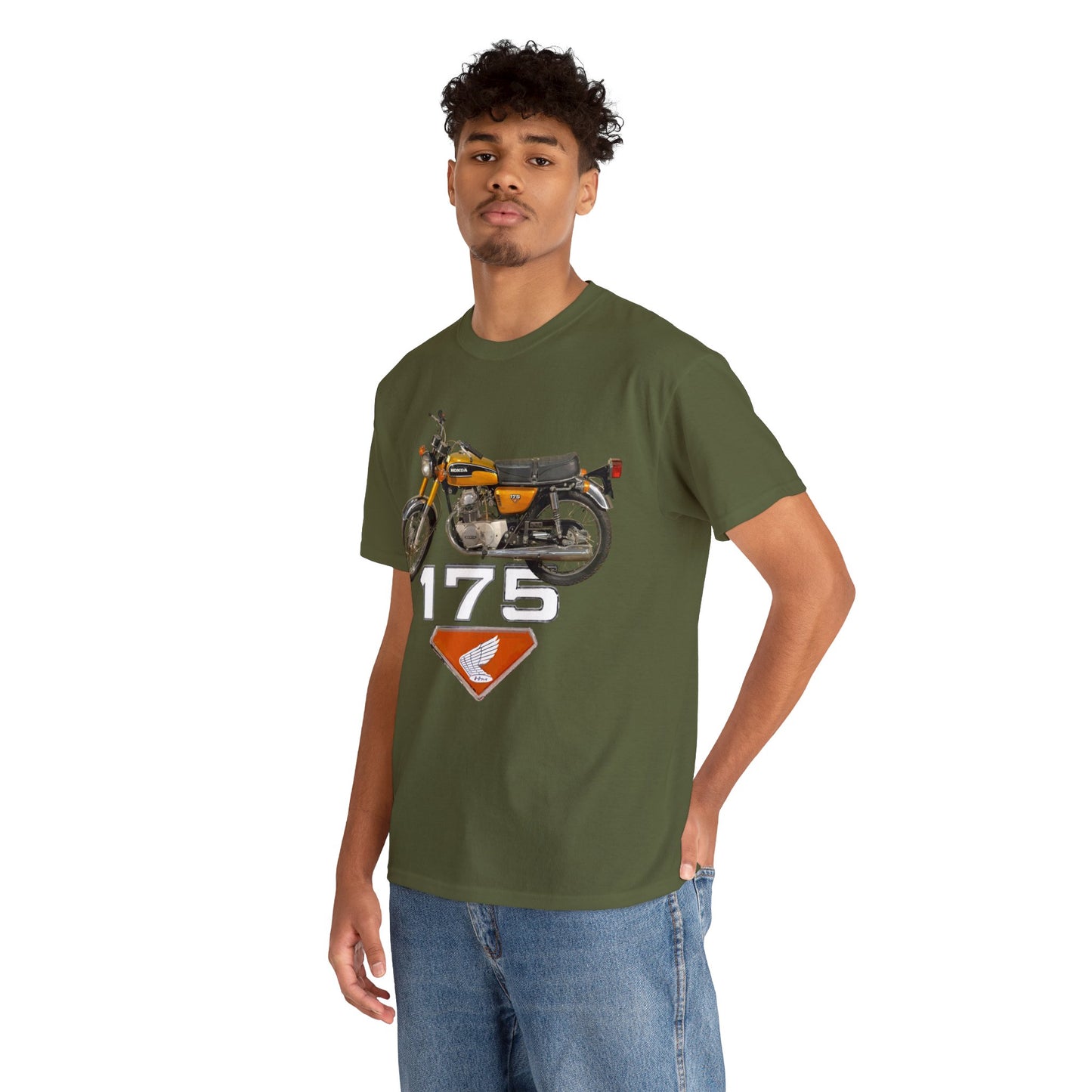 CB175 Classic Japanese Motorcycle T Shirt