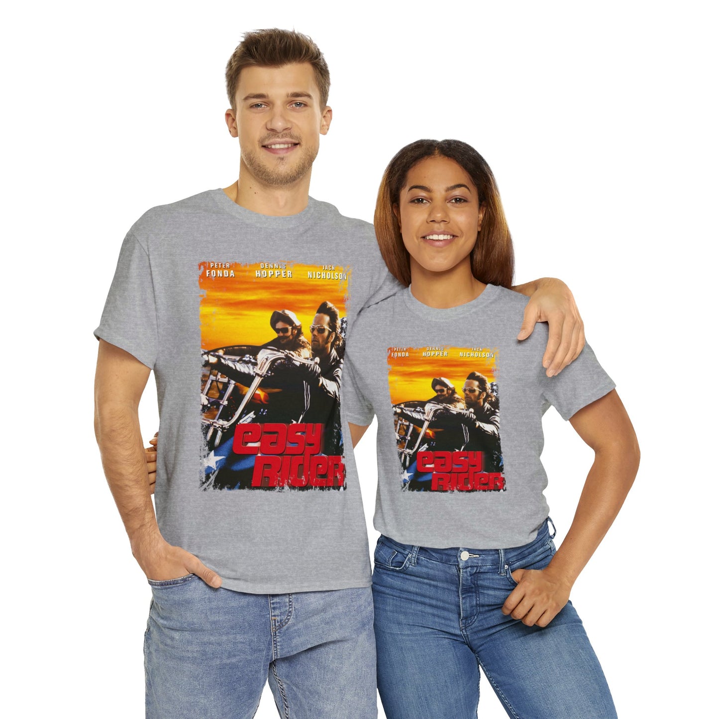 Easy Rider Classic Movie Unisex Heavy Cotton Tee