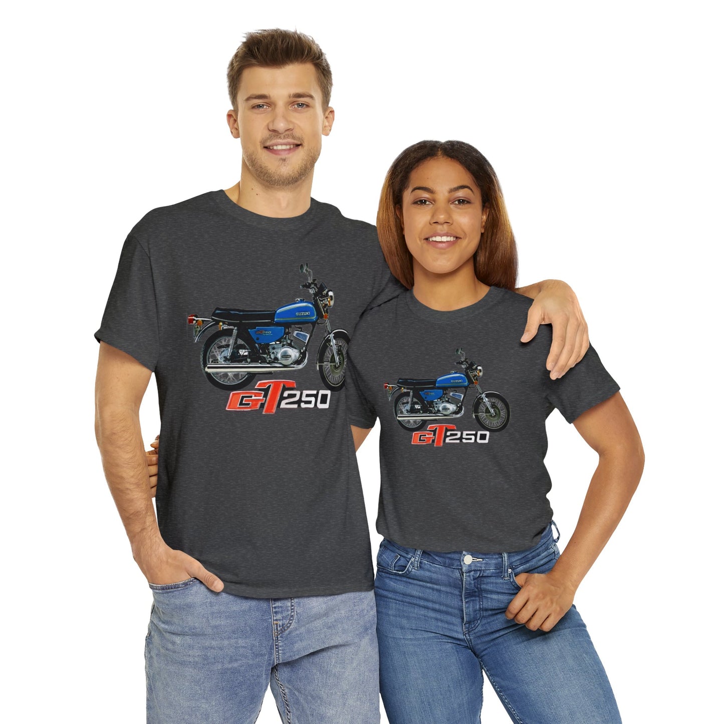 GT250 Classic Japanese Motorcycle T Shirt