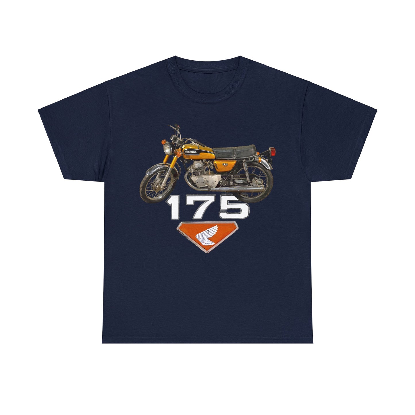 CB175 Classic Japanese Motorcycle T Shirt