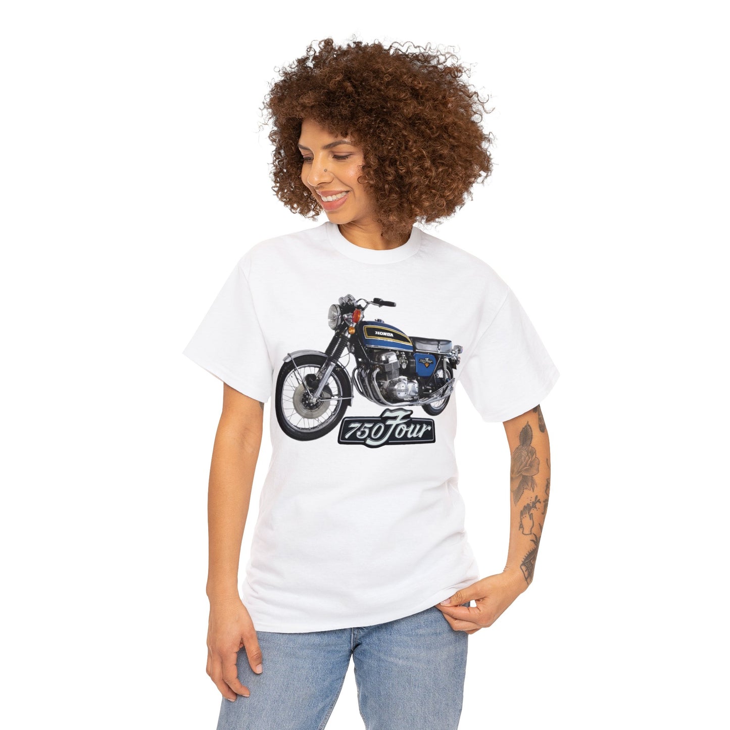 CB750 Four Sapphire Blue T Shirt