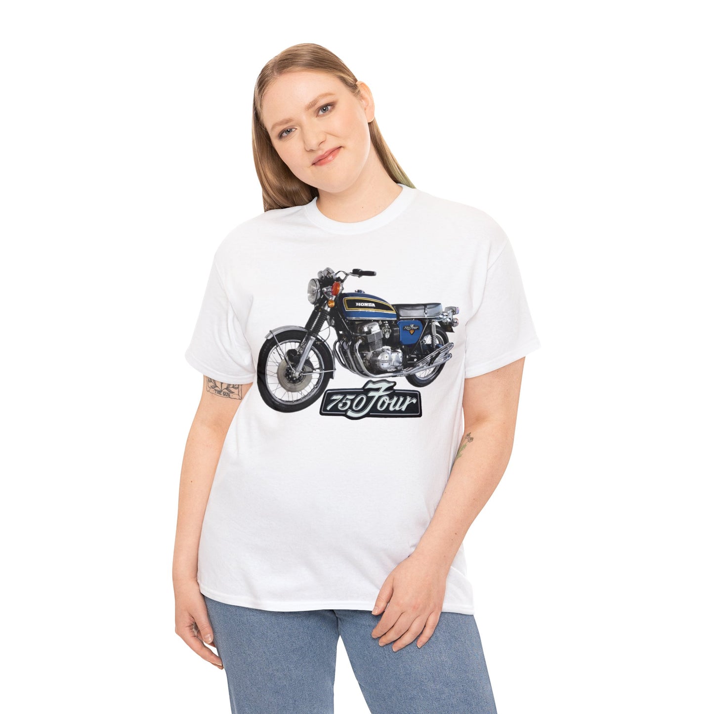 CB750 Four Sapphire Blue T Shirt