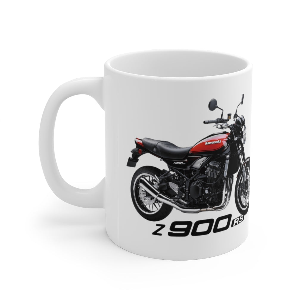 Kawasaki Z900 RS Orange Motorcycle Ceramic Mug 11oz