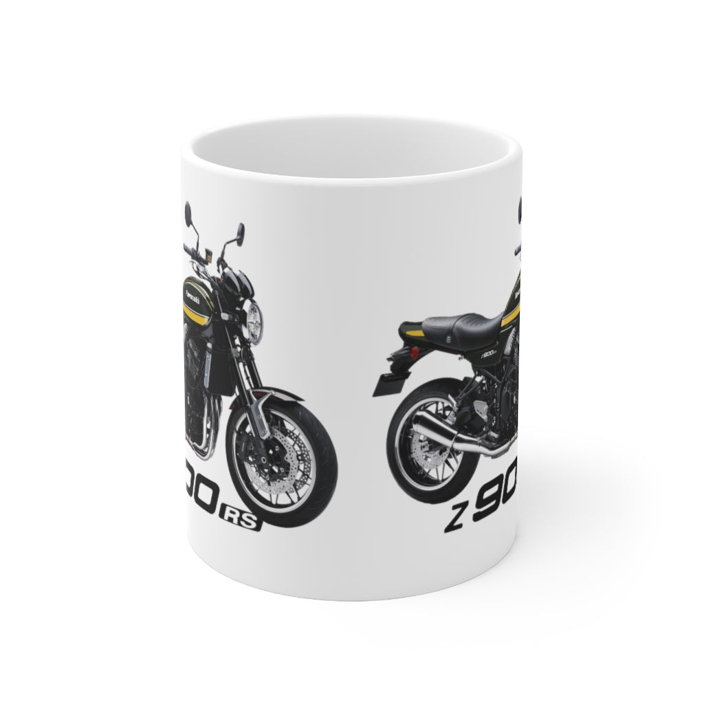 Kawasaki Z900 RS Green Motorcycle Ceramic Mug 11oz